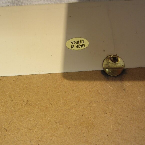 VTG 90'S MIRROR W/COFFEE MOTIF, LOOKS LIKE A DOOR - Picture 7 of 7